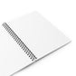 Artistic Magnolia Spiral Notebook - Ruled Line