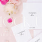 Invitation suite mock up, floral stationery mock up with peonies and roses {Berries 04}