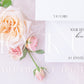 Invitation suite mock up, floral stationery mock up with pink and ivory roses {Tenderness 14}