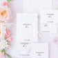 Invitation suite mock up, floral stationery mock up with pink and ivory roses {Tenderness 08}