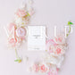Greeting card mockup, mockup flatlay photography {Posy 02}