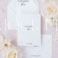 Wedding card mockup, mockup flatlay photography {Purity 06}