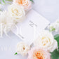 Invitation suite mock up, floral stationery photography neutral {Warmth 11}