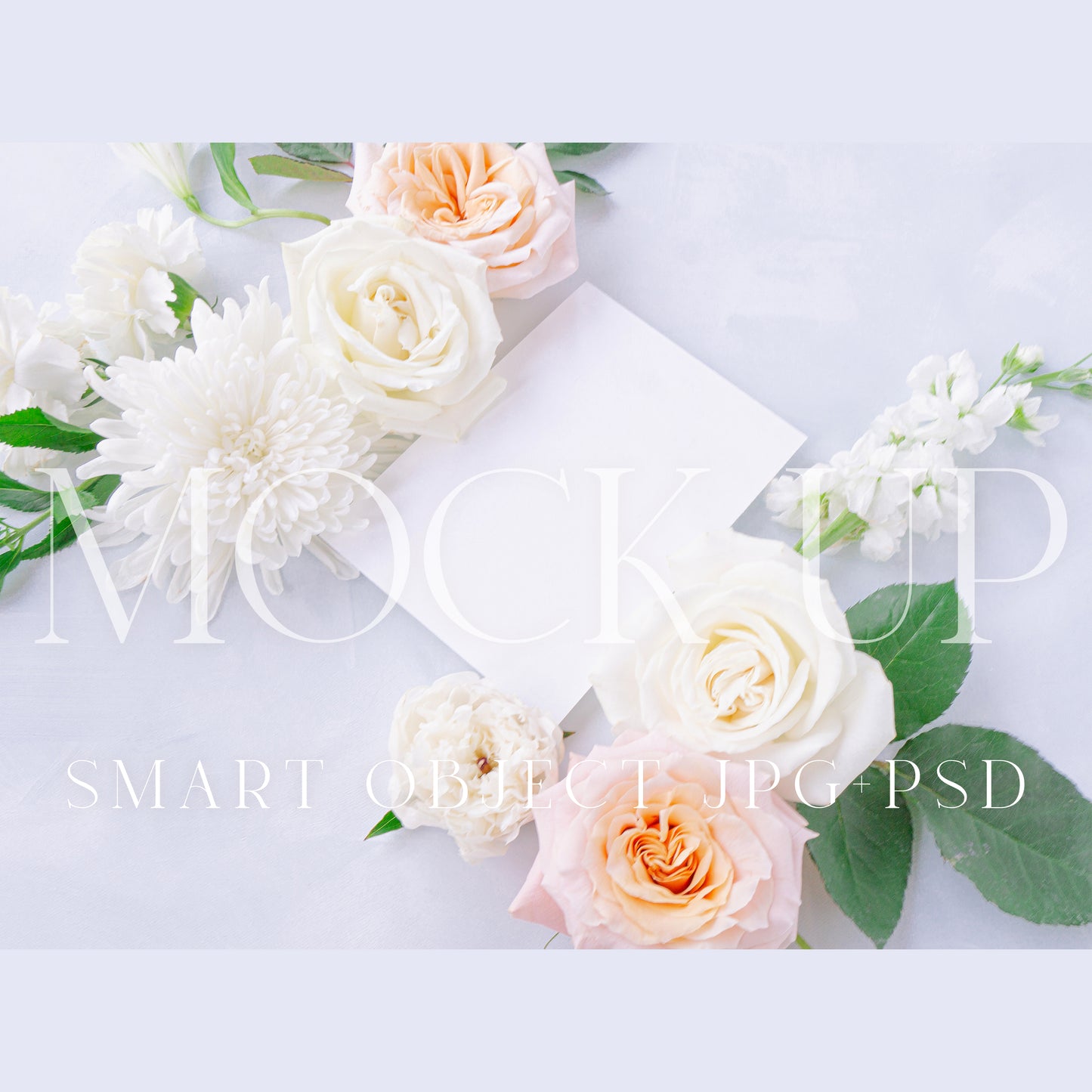 Invitation suite mock up, floral stationery photography neutral {Warmth 11}